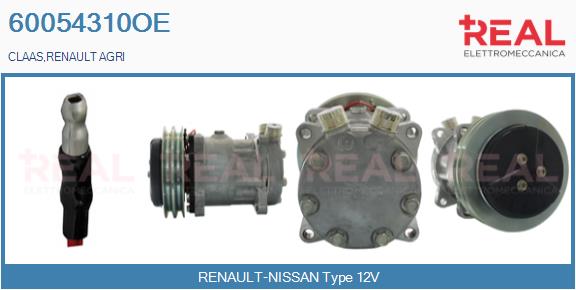 Compressor, air conditioning (60054310OE)