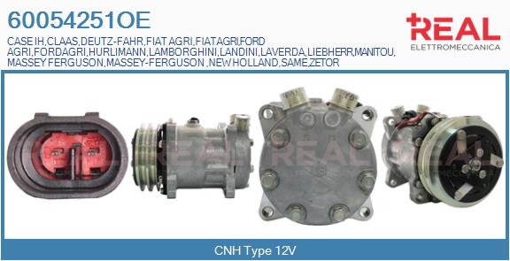 Compressor, air conditioning (60054251OE)