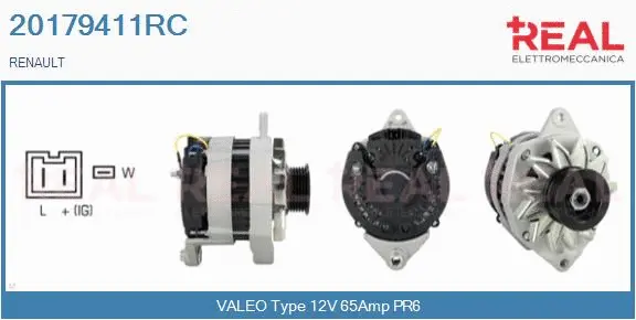 Alternator (20179411RC)