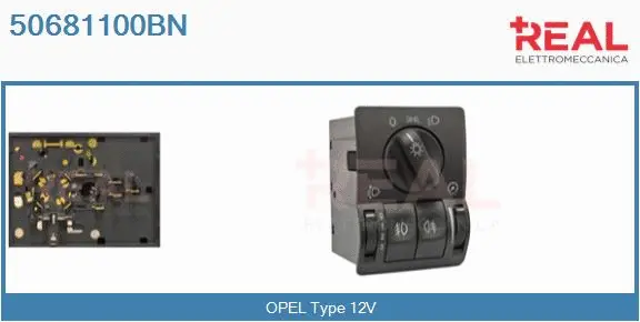 Switch, headlight (50681100BN)