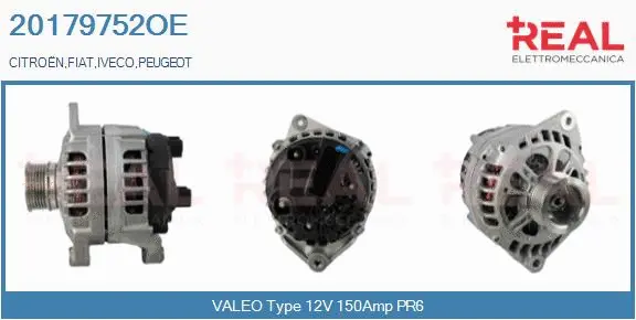 Alternator (20179752OE)