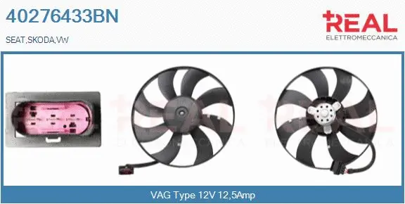 Fan, engine cooling (40276433BN)