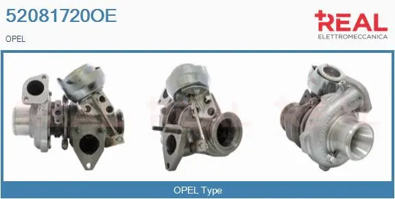 Charger, charging (supercharged/turbocharged) (52081720OE)