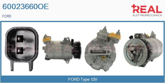 Compressor, air conditioning (60023660OE)