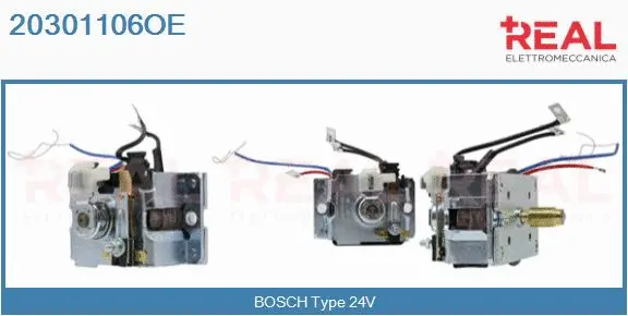 Solenoid Switch, starter (20301106OE)