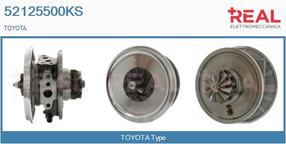 Core assembly, turbocharger (52125500KS)