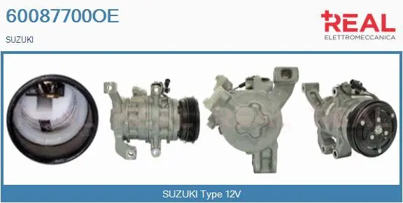 Compressor, air conditioning (60087700OE)