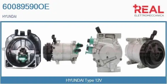 Compressor, air conditioning (60089590OE)