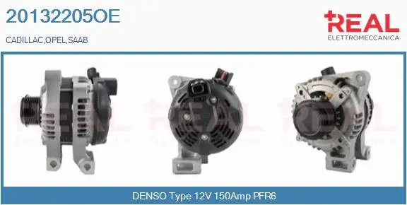 Alternator (20132205OE)