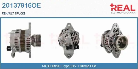 Alternator (20137916OE)