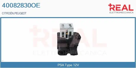 Series resistor, electric motor (radiator fan) (40082830OE)