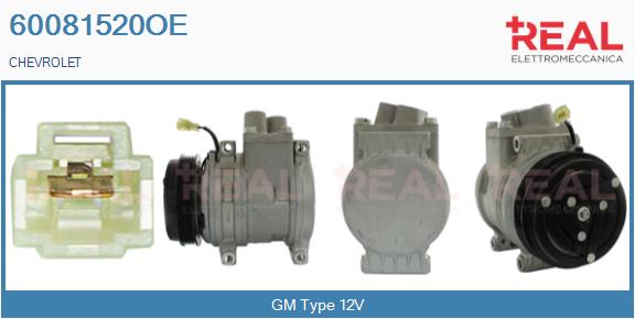 Compressor, air conditioning (60081520OE)