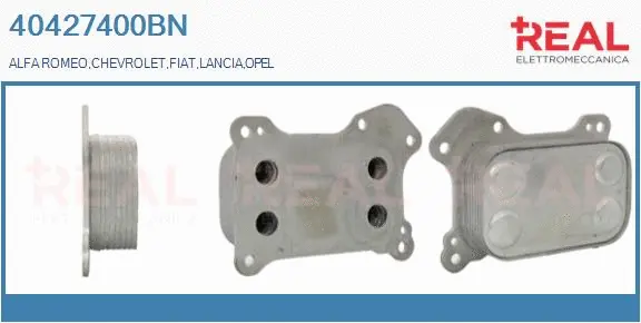 Oil Cooler, engine oil (40427400BN)