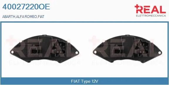 Resistor, interior blower (40027220OE)