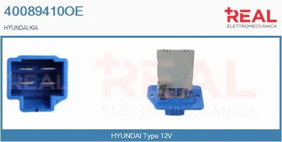 Resistor, interior blower (40089410OE)