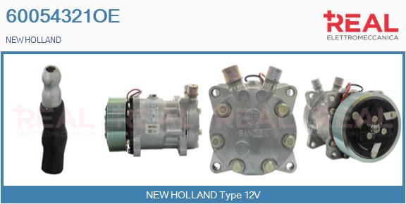 Compressor, air conditioning (60054321OE)