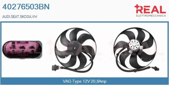 Fan, engine cooling (40276503BN)