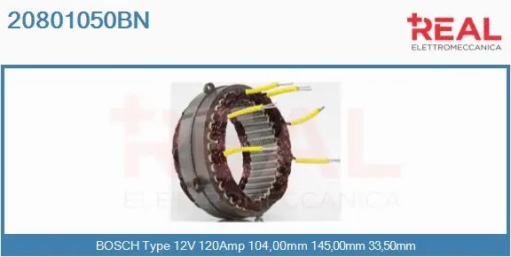 Stator, alternator (20801050BN)