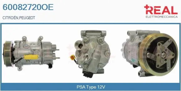 Compressor, air conditioning (60082720OE)