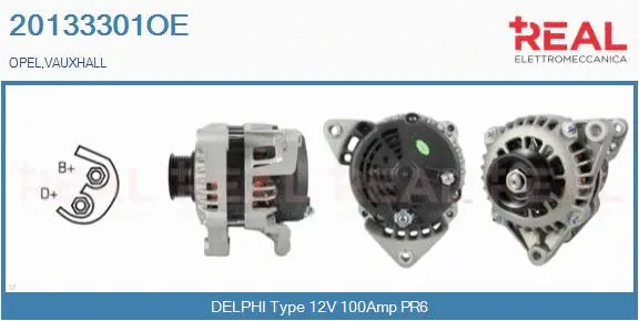 Alternator (20133301OE)
