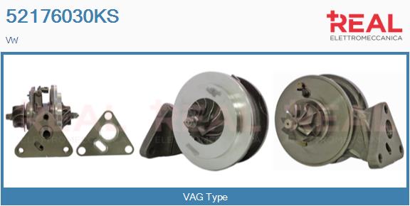 Core assembly, turbocharger (52176030KS)