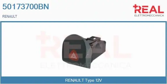 Hazard Warning Light Switch (50173700BN)
