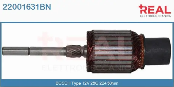 Armature, starter (22001631BN)