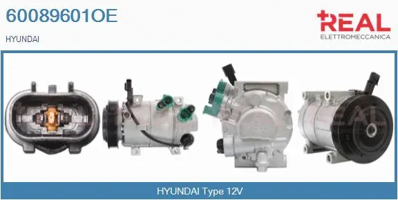 Compressor, air conditioning (60089601OE)