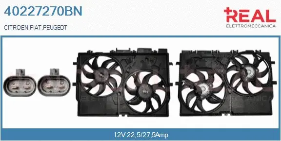 Electric Motor, radiator fan (40227270BN)