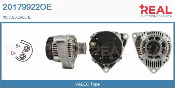 Alternator (20179922OE)