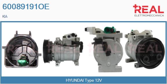 Compressor, air conditioning (60089191OE)