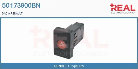 Hazard Warning Light Switch (50173900BN)