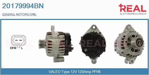Alternator (20179994BN)