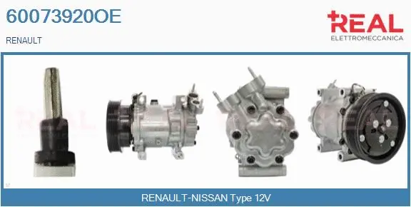 Compressor, air conditioning (60073920OE)