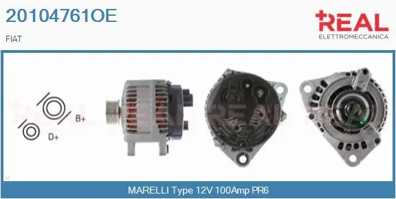 Alternator (20104761OE)