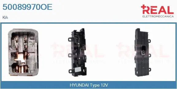 Switch, window regulator (50089970OE)