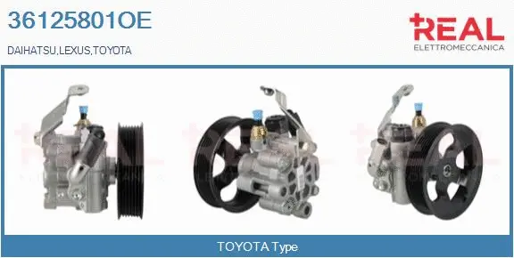 Hydraulic Pump, steering (36125801OE)