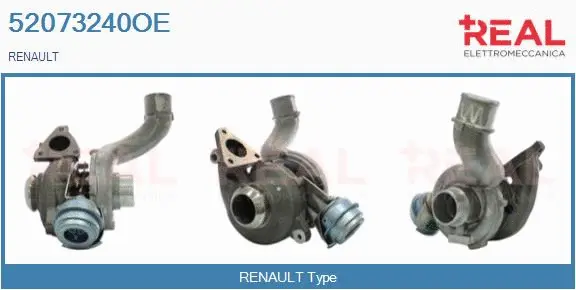 Charger, charging (supercharged/turbocharged) (52073240OE)