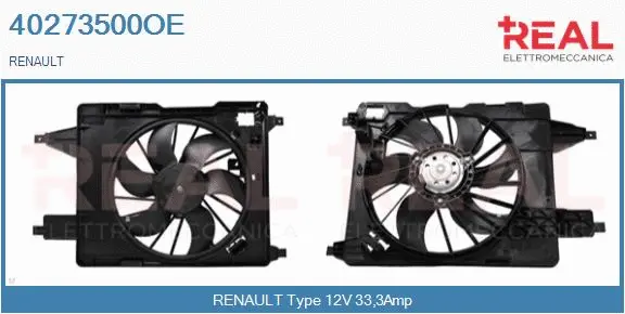 Electric Motor, radiator fan (40273500OE)