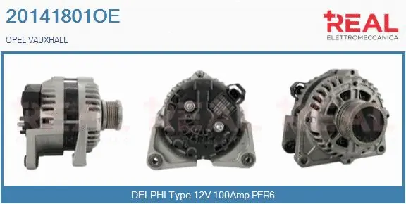 Alternator (20141801OE)