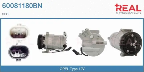 Compressor, air conditioning (60081180BN)