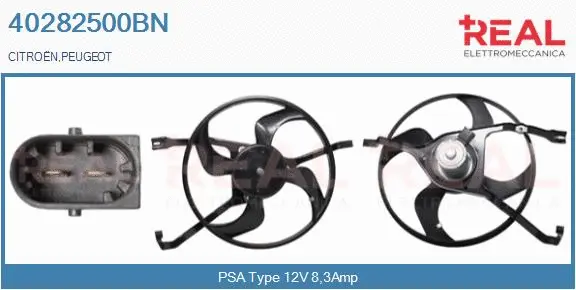 Electric Motor, radiator fan (40282500BN)