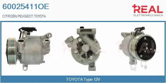 Compressor, air conditioning (60025411OE)
