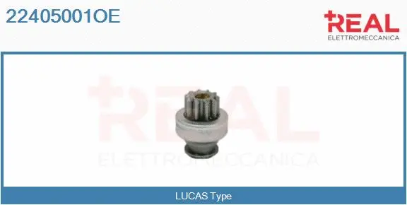 Pinion, starter (22405001OE)