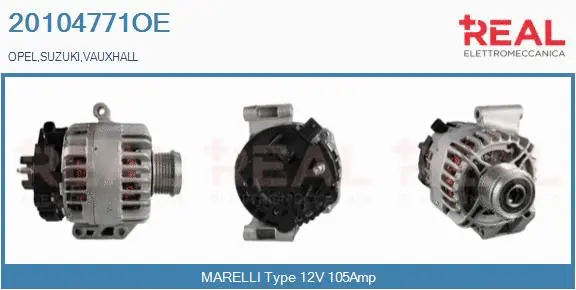 Alternator (20104771OE)