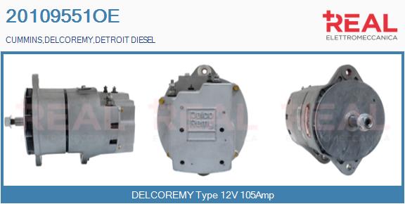 Alternator (20109551OE)