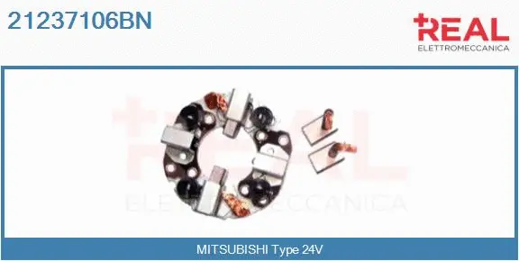 Holder, carbon brushes (21237106BN)