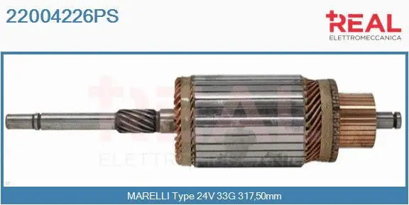 Armature, starter (22004226PS)