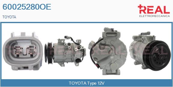 Compressor, air conditioning (60025280OE)