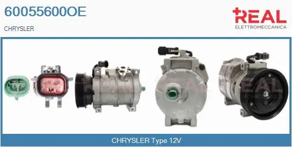 Compressor, air conditioning (60055600OE)